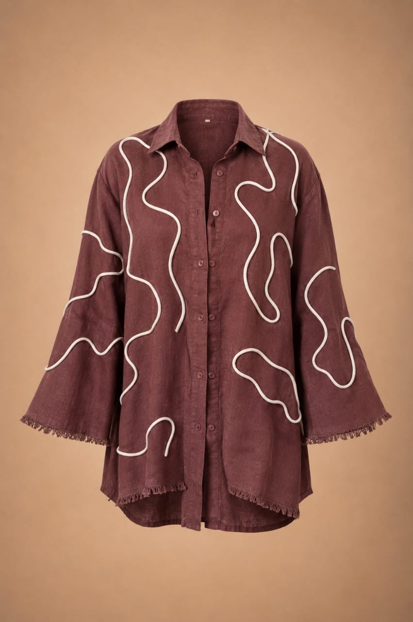 BROWN IMOH SHIRT