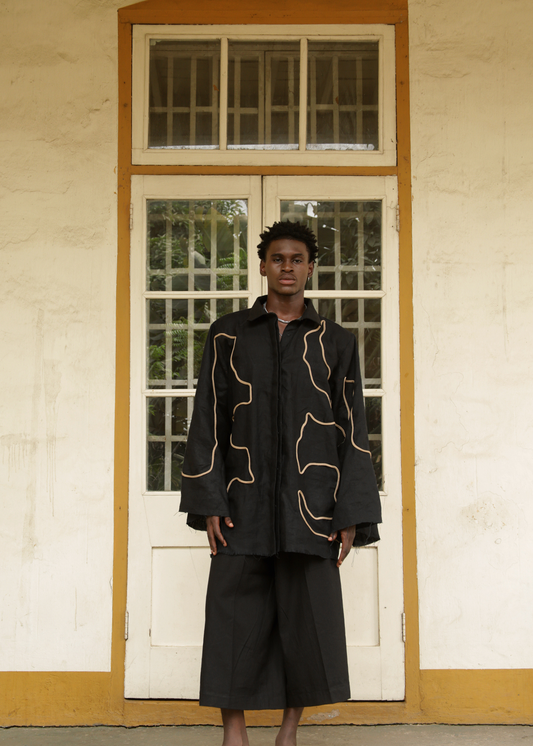BLACK IMOH SHIRT